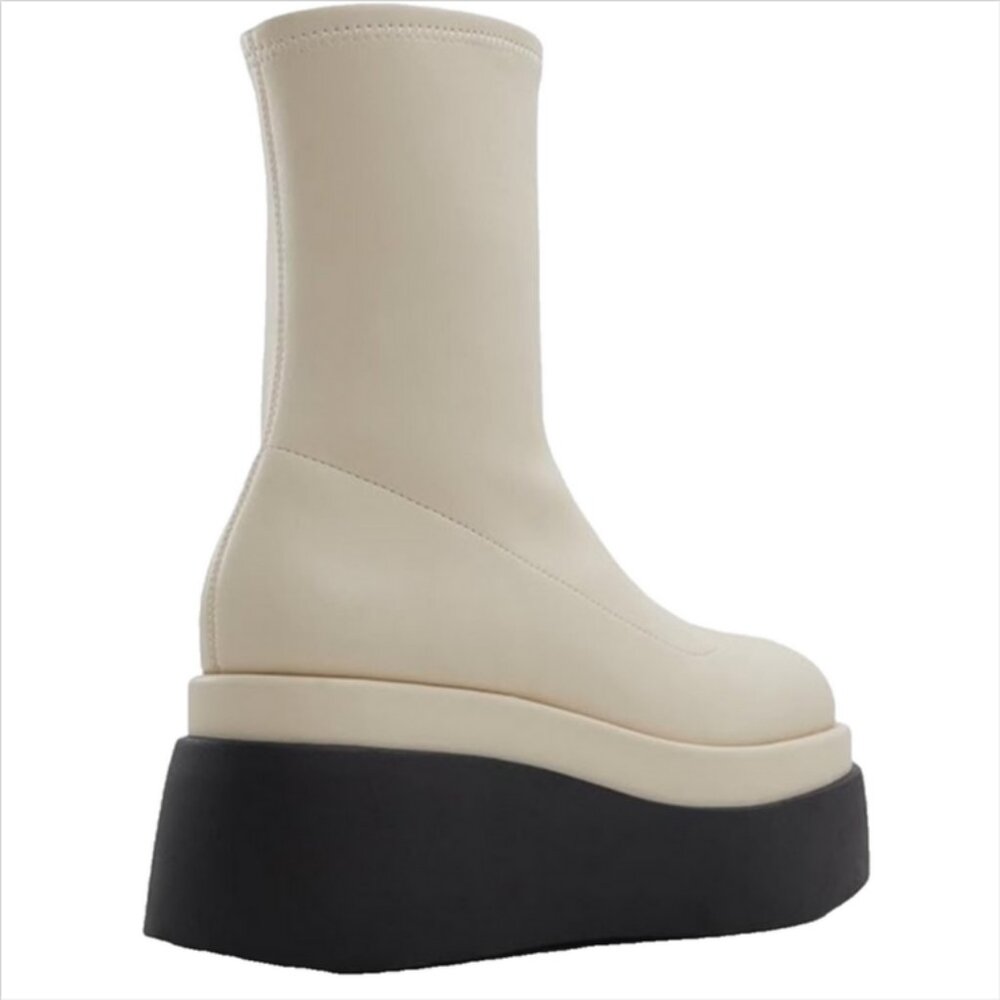 Nwob Call It Spring Mars Platform Ankle Boot - image 5